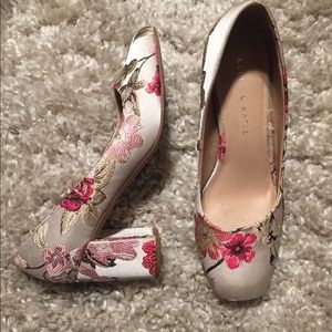 Floral Chunky Heels🥀